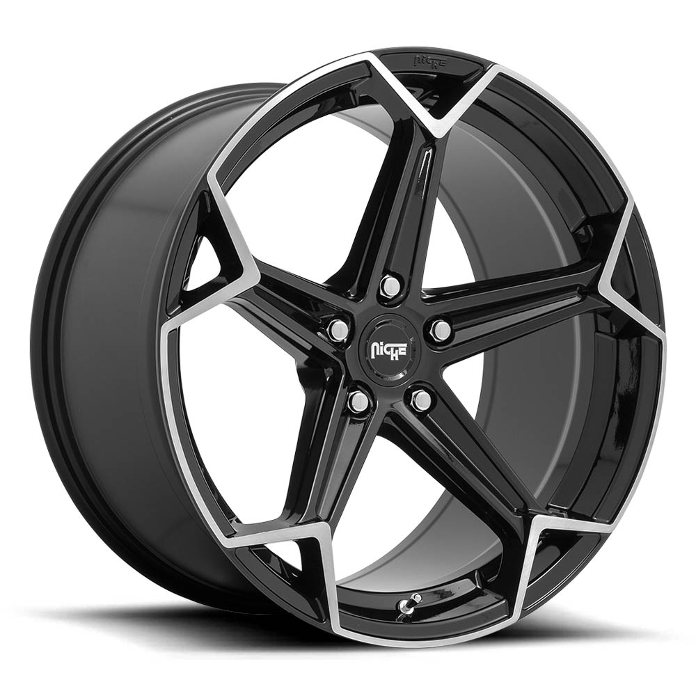 Niche N259 ARROW Gloss Black Brushed Wheel (20