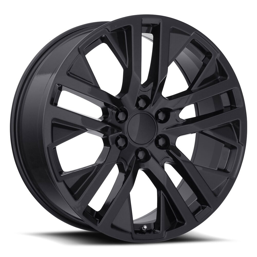 Factory Reproductions FR 96 GMC CarbonPro Gloss Black Wheel 22" x 9" | Chevrolet Silverado 1500 2019-2022