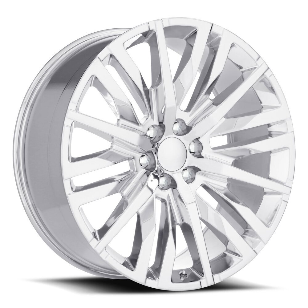Factory Reproductions FR 97 GM Split-6 Spoke Chrome Wheel 22" x 9" | Chevrolet Silverado 1500 2019-2022