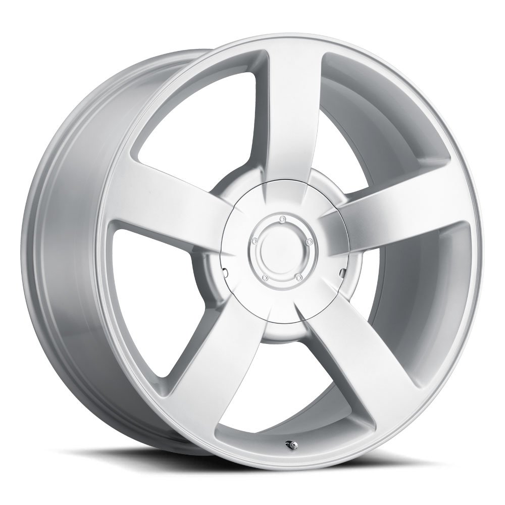 Chevrolet 1500 SS Replica Silver Wheel (22" x 10", +30 Offset, 6x139.7 Bolt Pattern) vzn118295