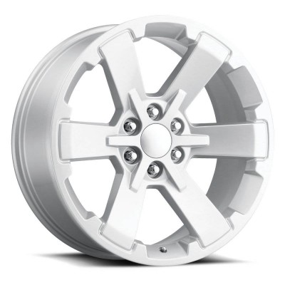 GMC Dual Six Star Silver Wheel (24