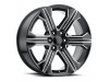GMC Sierra Gloss Black Ball Milled Wheel (22