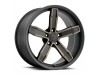 IROC-Z Camaro Satin Black Machine Face with Bronze Clear Coat Wheel (20