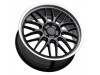 Petrol P4C GLOSS BLACK W/ MACHINED CUT LIP Wheel (16