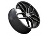 Petrol P5C GLOSS BLACK With MACHINED FACE Wheel (17