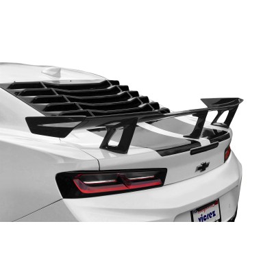 Vicrez ZL1 1LE Black Rear Trunk Wing Spoiler vzn100314 | Chevrolet Camaro 2016-2023