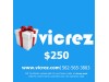 Vicrez.com $250 eGift Card