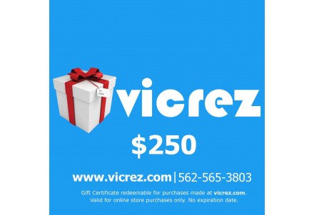 Vicrez.com $250 eGift Card