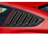 Vicrez LV Quarter Window Louvers vz100289 | Ford Mustang 2015-2023