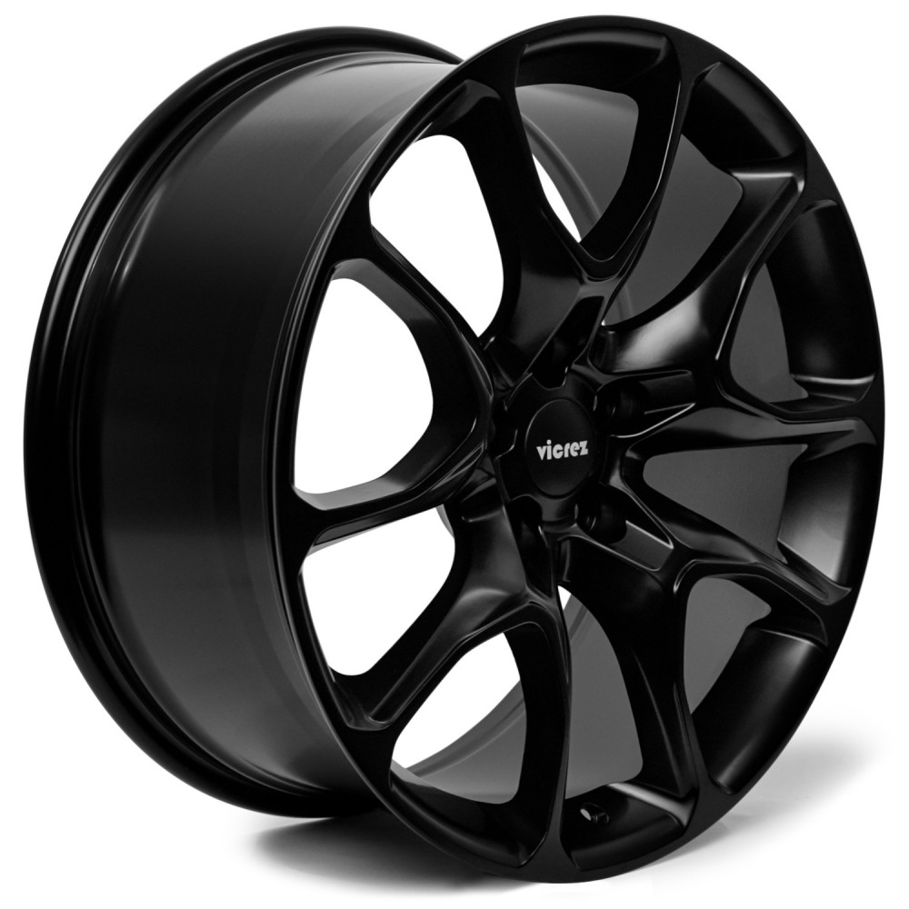 Durango SRT Style Matte Black Wheel (20" x 10", +50 Offset, 5x127 Bolt Pattern, 71.6 mm Hub) vzn111417