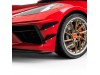 Vicrez 4VR + 3VR Front Bumper Canards vz102246 | Chevrolet Corvette C8 2020-2023
