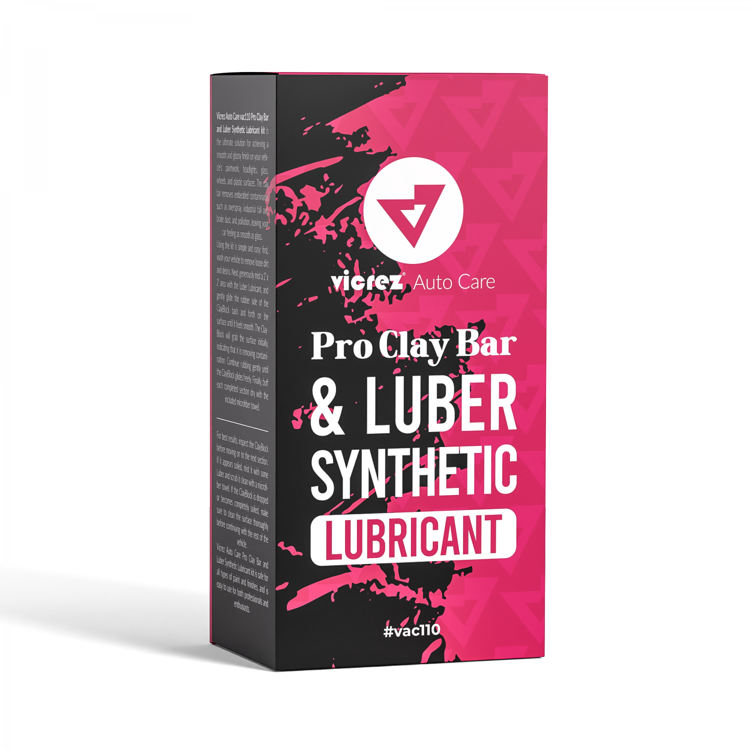 Luber Synthetic Lubricant Paint and Detailer 16oz & Two Clay Bars