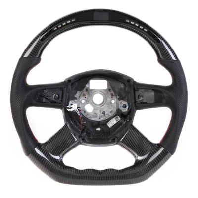 Vicrez Carbon Fiber Steering Wheel+ LED vz102568 A4 | S4 | B8 | Allroad 2013 - 2016