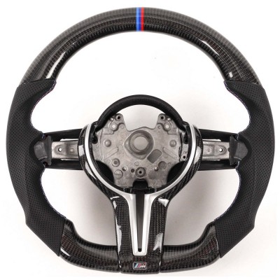 Vicrez Carbon Fiber M Performance Steering Wheel vz102112-DL | BMW M2 F87 M3 F80 M4 F82 F83 M5 F10 / 2 3 4 Series/ X5 X6