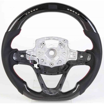 Vicrez Carbon Fiber Steering Wheel+ LED vz102560 | BMW i8 2014-2022
