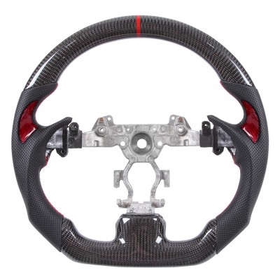 Vicrez Carbon Fiber OEM Steering Wheel vz101904 |Infiniti G37 | G25 | QX50 2011-2017