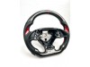 Vicrez Carbon Fiber OEM Steering Wheel vz101928 | Chevrolet Camaro 2016-2022 | Ring: Red / Material: Black Carbon Fiber / Stitching: Red / Hand Grips: Black Leather / Inlay: Red