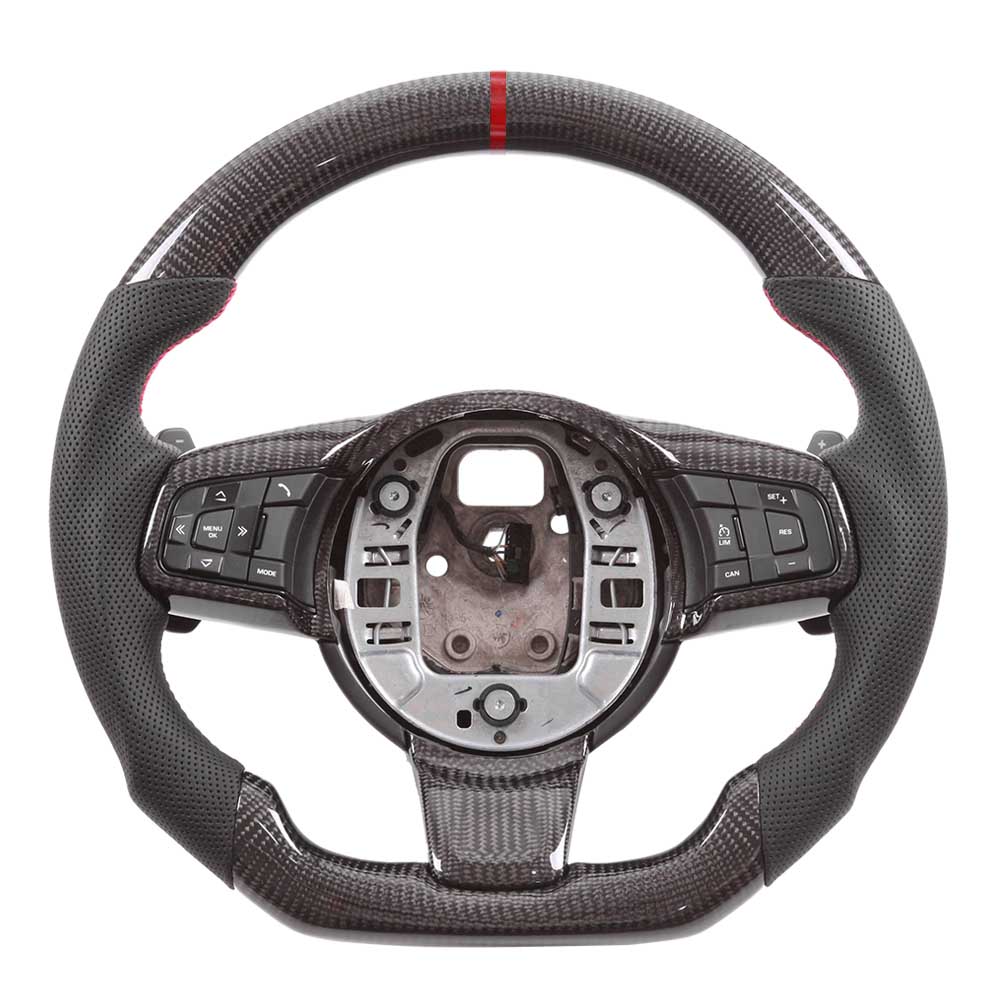 Vicrez Carbon Fiber OEM Steering Wheel vz102210 | Jaguar F-Type | E-Pace 2014-2020