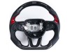 Vicrez Carbon Fiber Steering Wheel +LED Dash Display vz101782 | Dodge Charger 2015-2023