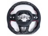 Vicrez Carbon Fiber Steering Wheel +LED Dash Display vz101782 | Dodge Charger 2015-2021