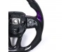 Vicrez Carbon Fiber Steering Wheel +LED Dash vz102538 | Toyota Highlander 2015-2018