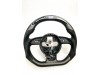 Vicrez Carbon Fiber Steering Wheel +LED Dash vz102202| Audi S3 | RS3 | S4 | RS4 | S5 | RS5 | S6 | RS6 | S7 | RS7 | SQ5 S-Line 2012-2018 | Material: Matte Carbon Fiber / Stitching: Black / Hand Grips: Black Alcatara