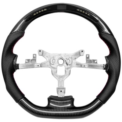 Vicrez Carbon Fiber Steering Wheel+LED Dash vz102404 | Corvette C6 2005-2013