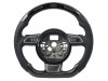 Vicrez Carbon Fiber Steering Wheel +LED Dash vz102414| Audi A3/S3/A4/S4/RS4/A5/S5/RS5 2008-2016