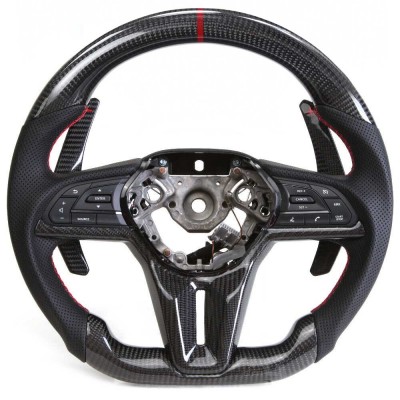 Vicrez Carbon Fiber OEM Steering Wheel vz102418| Infiniti Q50 | Q60 | QX50 2017-2021