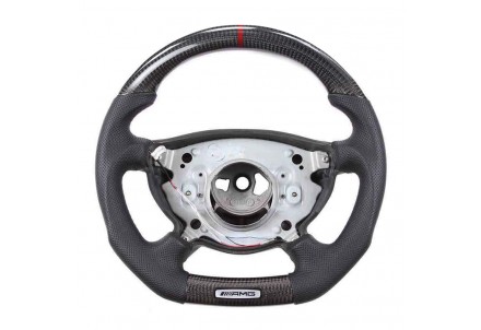 Vicrez Carbon Fiber OEM Steering Wheel vz102579 E55 AMG | W211 - 2003 - 2006
