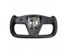 Vicrez Carbon Fiber Yoke style Steering Wheel vz105239 | Tesla Model X