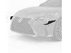 Vicrez CR2 Front Bumper Canards vz102250 | Lexus RC350 F Sport 2015-2023