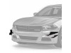 Vicrez CR3 + CR2 Front Bumper Canards vz102226 | Dodge Charger SXT 2015-2023
