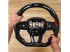 Vicrez Carbon Fiber Steering Wheel +LED Dash Display vz102334 | Chrysler 300C 2015-2021