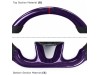 Vicrez Carbon Fiber Steering Wheel+LED Dash vz102402 | Dodge RAM TRX 2021-2023