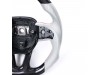 Vicrez Carbon Fiber Steering Wheel+ LED vz102409| Toyota Camry 2013-2017
