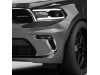Vicrez Fog Lamp (Black) Driver and Passenger Side SRT Style vz101938 | Dodge Durango 2018-2021