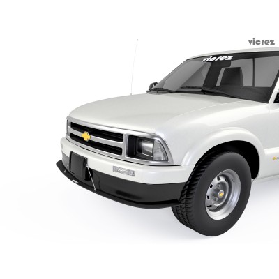 Vicrez Front Splitter V Style vz101091 for 1994-2004 Chevrolet S-10