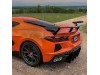 Vicrez High Wing Carbon Fiber Rear Spoiler vz102208 | Chevrolet Corvette C8 2020-2023