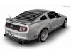 Vicrez LV Style Rear Window Louvers vz101681 | Ford Mustang 2005-2014