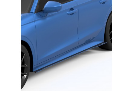 Vicrez LV1 Side Splitters vz102650 | Honda Civic 2021-2023