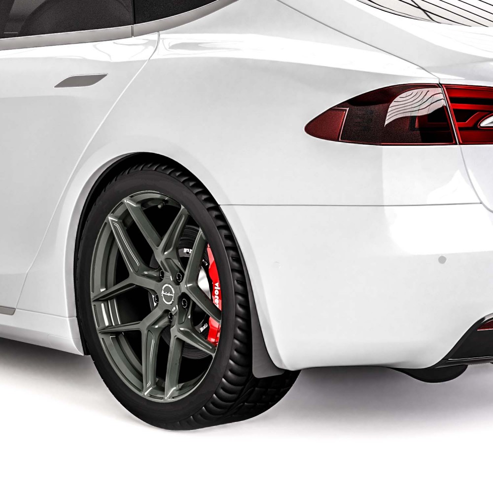 Vicrez Mud Flaps Rear vz101803 | Tesla Model S 2012-2020