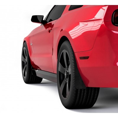 Vicrez Mud Flaps Rear vz101590 | Ford Mustang 2010-2014