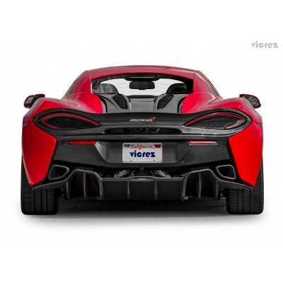 Vicrez OEM Carbon Fiber Rear Diffuser vz101430 | McLaren 570s 2015-2019