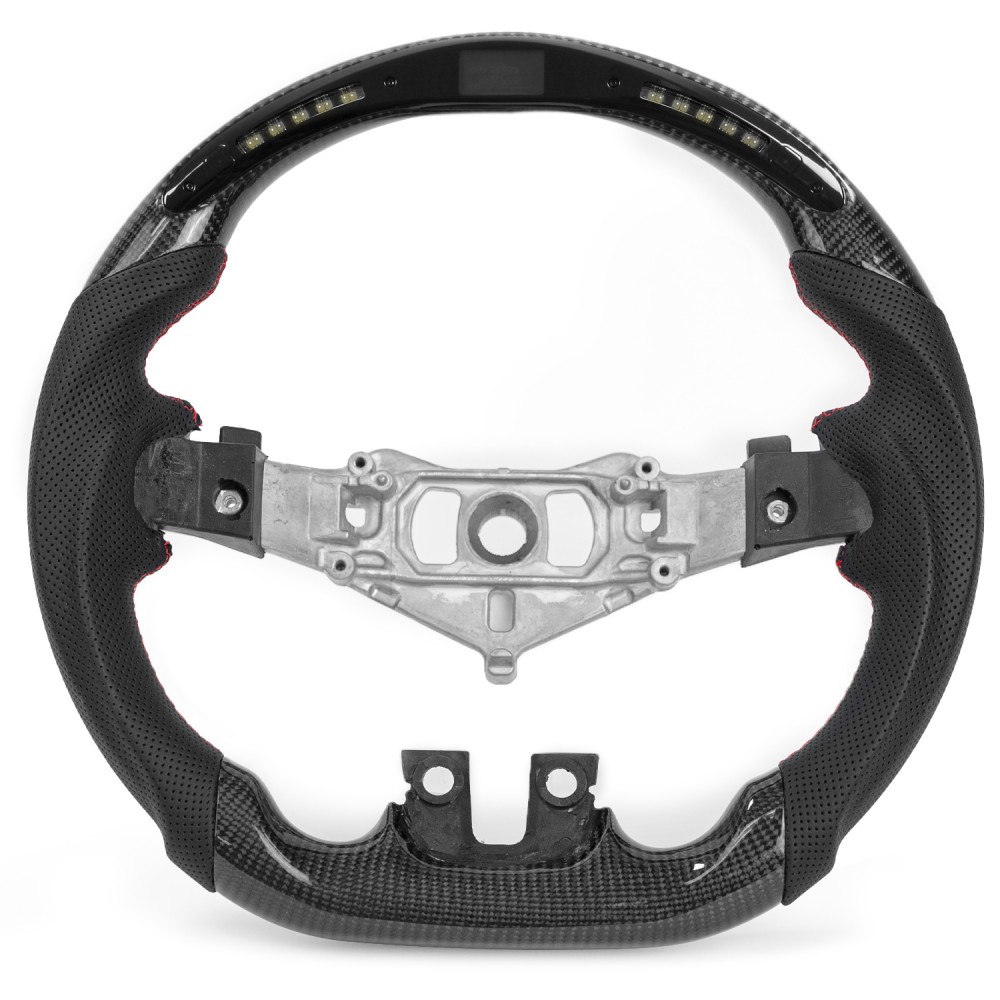 Vicrez Carbon Fiber Steering Wheel+ LED vz102511 | Dodge Durango 2010-2014