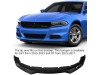 Vicrez RD Style Front Lip vz102495 | Dodge Charger RT 15-17/ SXT 15-23