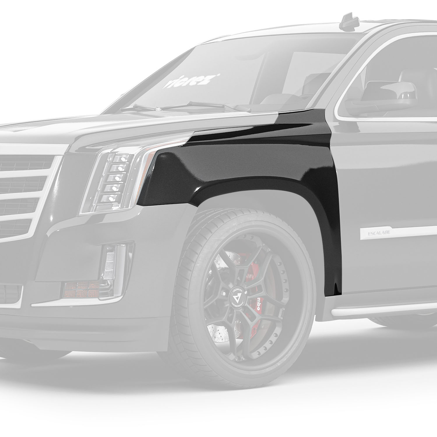 LED Driver Side Headlight Assembly For Cadillac Escalade 2015-2020 - Black Housing