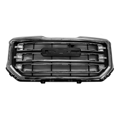 Vicrez Replacement Grille, Bright Chrome vz104558 for GMC Sierra 2016-2018