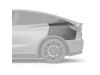 Vicrez Replacement Quarter Panel, Driver vz104447 for Tesla Model Y 2021-2023