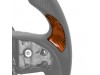 Vicrez Carbon Fiber Steering Wheel +LED Dash Display vz101787 | Ford Mustang 2015-2022
